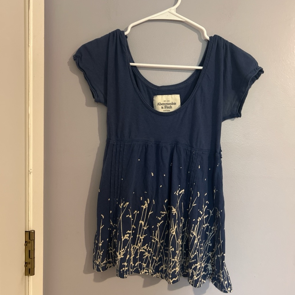 Abercrombie & Fitch Navy Top